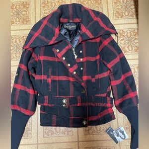 Baby phat jacket/coat with belt brand new with tag